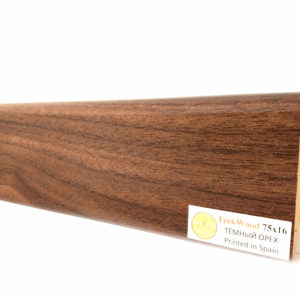 Teckwood Цветной Темный орех (75х16)