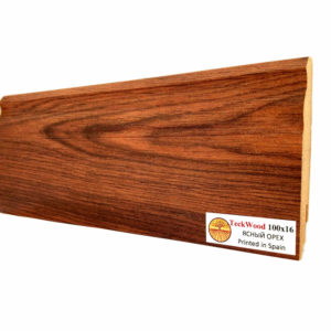 Teckwood Цветной Ясный орех (100х16)