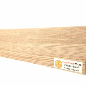 Teckwood Цветной Клен беленый (75х16)
