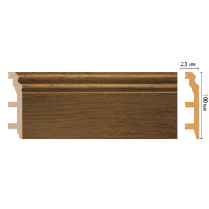 Плинтус Decomaster D232-88ДМ