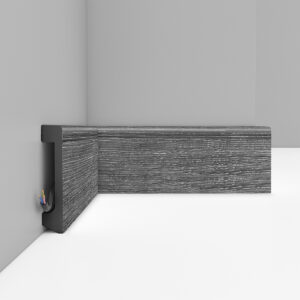 Плинтус Decomaster D235-87 ДМ (80*17*2400 мм)