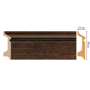 Плинтус Decomaster D122-966ДМ (78*21*2400мм)