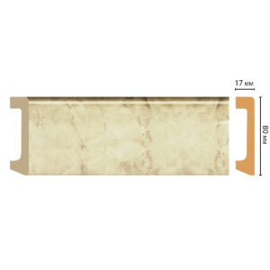 Плинтус Decomaster D235-80ДМ (80*17*2400 мм)