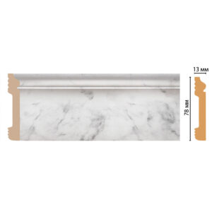 Плинтус Decomaster D005-79ДМ (79*13*2400мм)