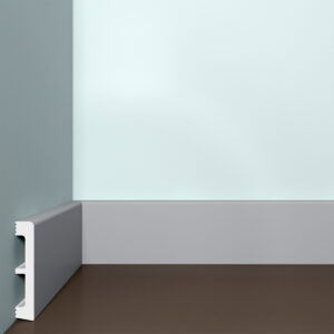 Плинтус Bello Deco ПЛ 30 80-15 Светлый графит